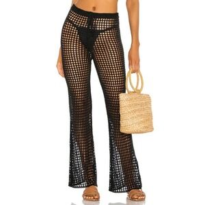 SUPERDOWN Elektra Crochet Pant Size L‎ Salvage Condition Needs Repair